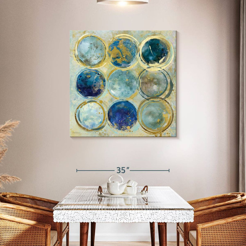 Alignment Gold, 39" H x 39" W