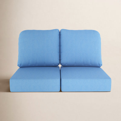 Amala Sunbrella® Indoor/Outdoor Loveseat Cushion