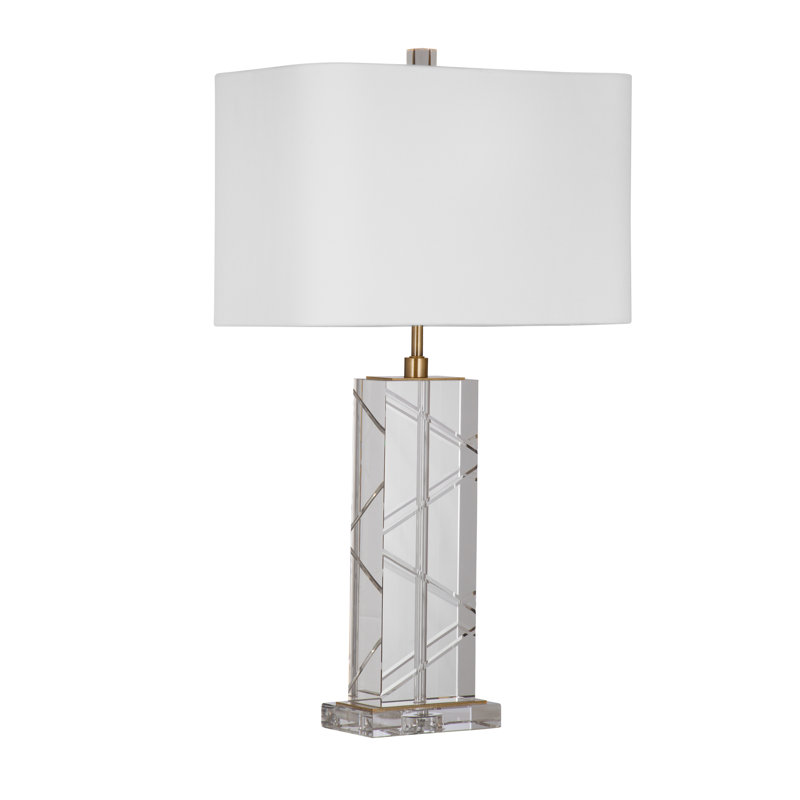 Lampe de table en cristal Sashi