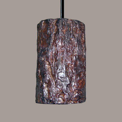 Luminaire suspendu à cylindre simple 1 lumières Azu