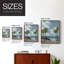 Coastal Palm Tree I, reproduction encadrée - bois massif-1926888515-1926888523