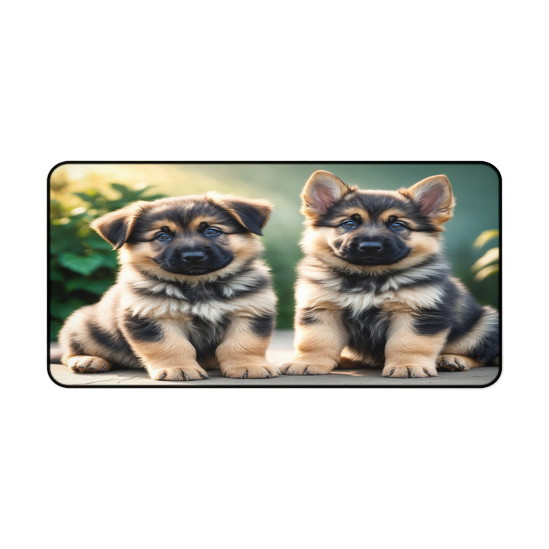Polyester Desk Pad, 14.4x12.1