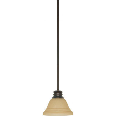 Charmaine 1 - Light Mahogany Bronze Single Pendant