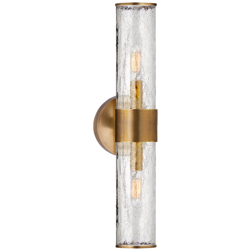 Kelly Wearstler Liaison Medium Sconce, Antique-Burnished Brass