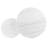 Lowe 2-Piece Round Marble Top Nesting Coffee Table Set Charcoal