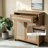 Rattan Sideboard Buffet Cabinet