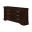 Commode double l 58,25 po Amini