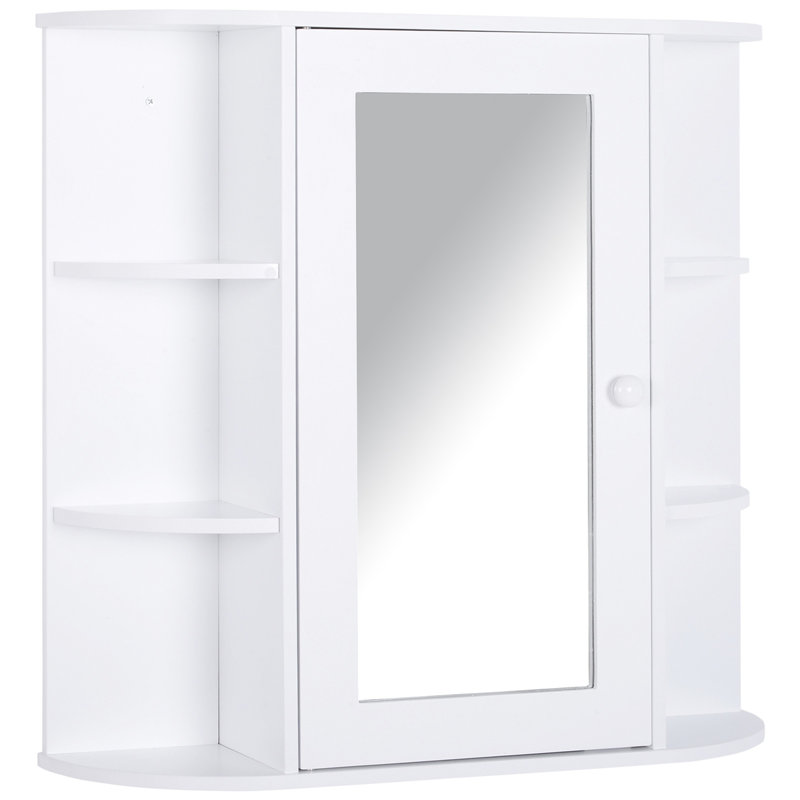 Antaniyah 170mm W 630mm H Wall Mounted Required Framed Medicine Cabinet Mirror 4 Fixed