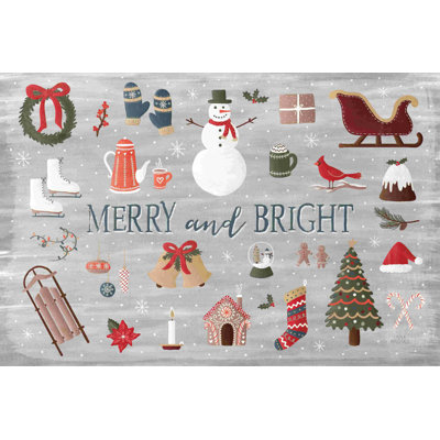 Christmas Cheer III - impression sur toile tendue