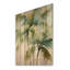 «Green Minimalims Palm I», impression sur bois naturel-996433188