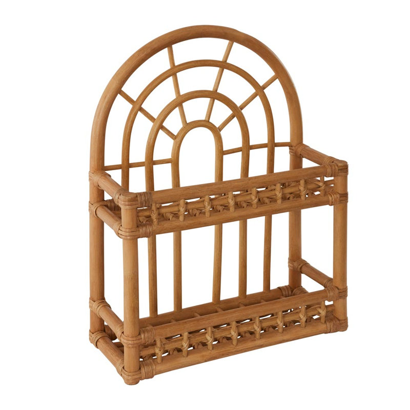 Rainbow 2 Piece Solid Wood Accent Shelf