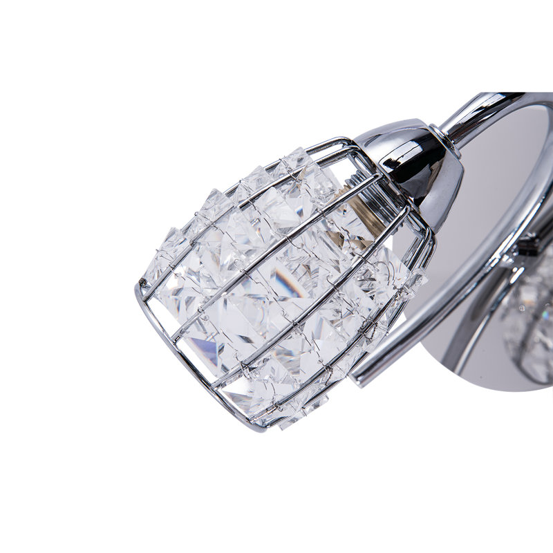 Browne Armed Sconce, Polished Chrome
