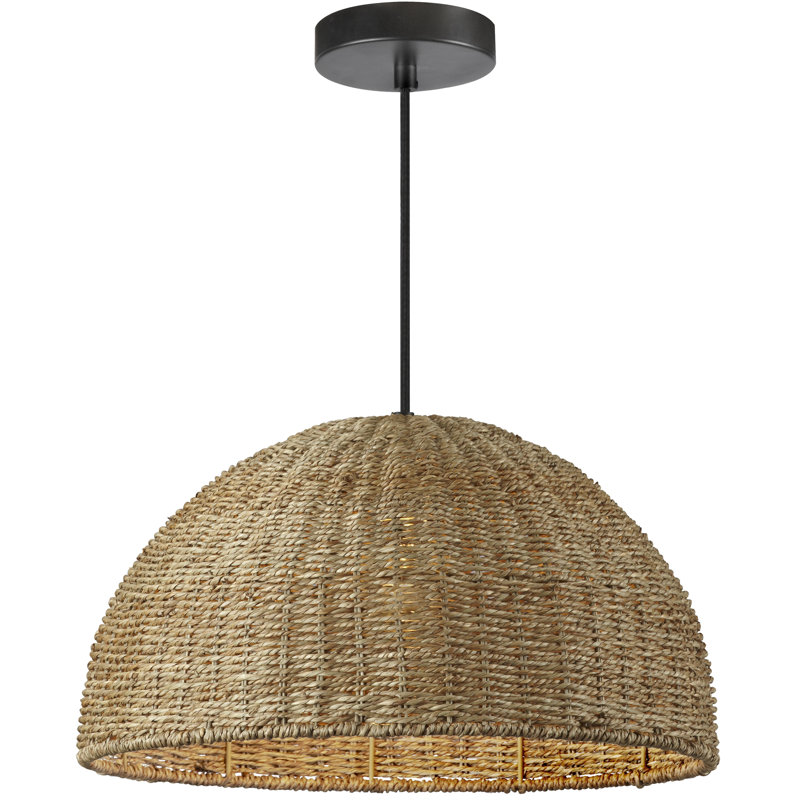 Luminaire suspendu incandescent 1 lumière Pourel