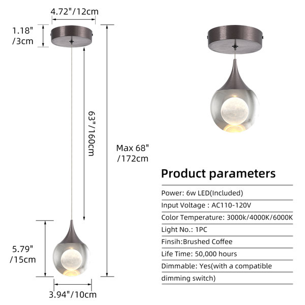 Dimensions du produit