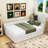 Linen Upholstered Daybed with Twin Trundle-1873308357-1873308377