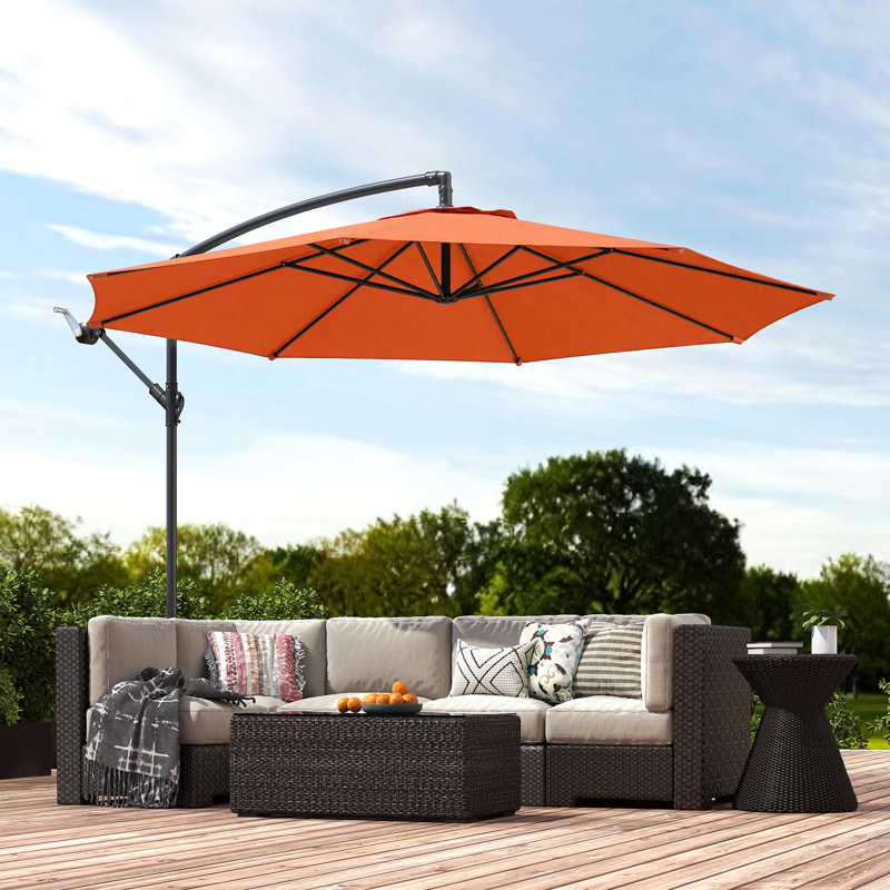 295cm Parasol, Orange