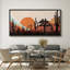 Cactus Desert Western Desert Sunset avec Cactus-94945972-111176722