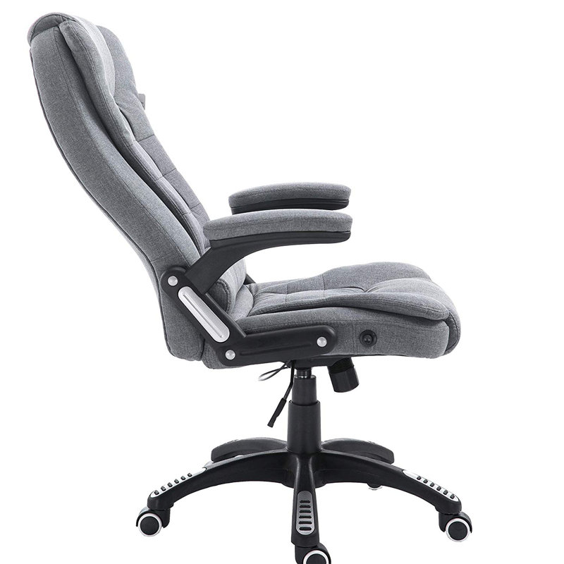 Marable Executive Chair with Headrest, Grey