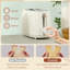 HOMCOM 1.7L Fast Boil Electric Kettle and 2 Slice Water Toaster Set-51772139