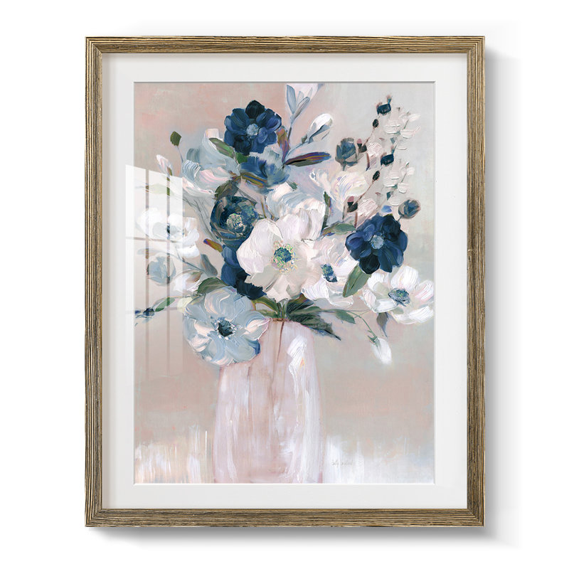 «Couturier II», reproduction encadrée, Papier avec cadre noyer, Blanc
