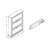 15 Pair Shoe Storage Cabinet-23821156