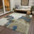 Machine Washable Indoor/Outdoor Christain ACN1332 Beige Rug-102651175