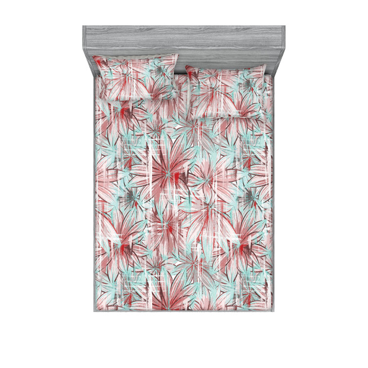 Drap-housse et taies décoratives 3 pièces Ambesonne