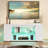 TV Stand for TVs Up to 55" High-Glossy TV Console with LED Lights and Storage-412256496-430494657