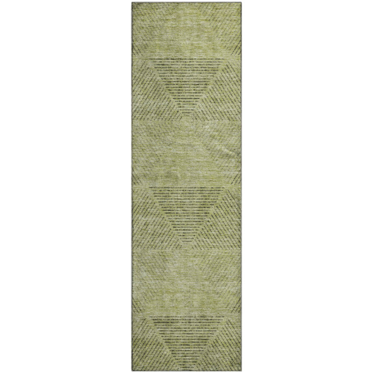 Premium Machine Washable Prisco Aloe Rug