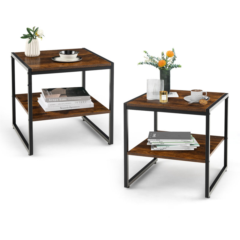 Mallery Sled Side Table Set