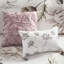 Édredon 8 pièces pour grand lit - édredon en coton rosé avec grands motifs floraux-124917802-124917803