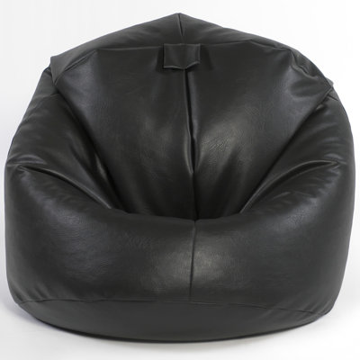 Faux Leather Refillable Classic Bean Bag