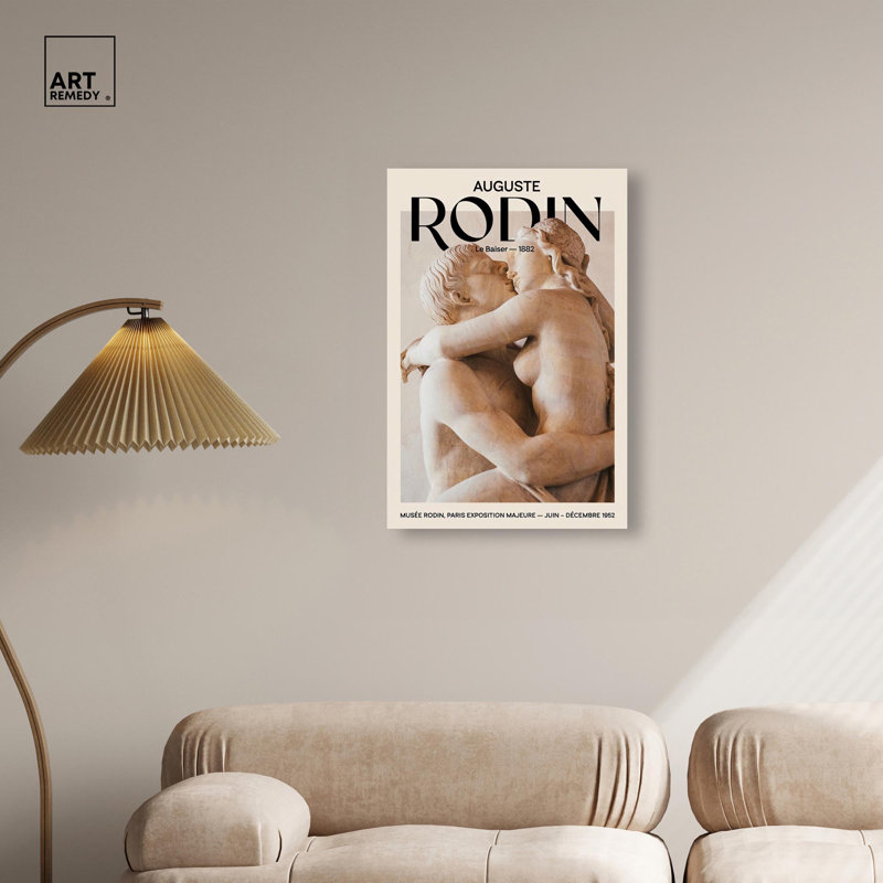 «Love in Stone Canvas Classic Art Posters» par Art Remedy, 36" H x 24" W, Toile tendue avec châssis