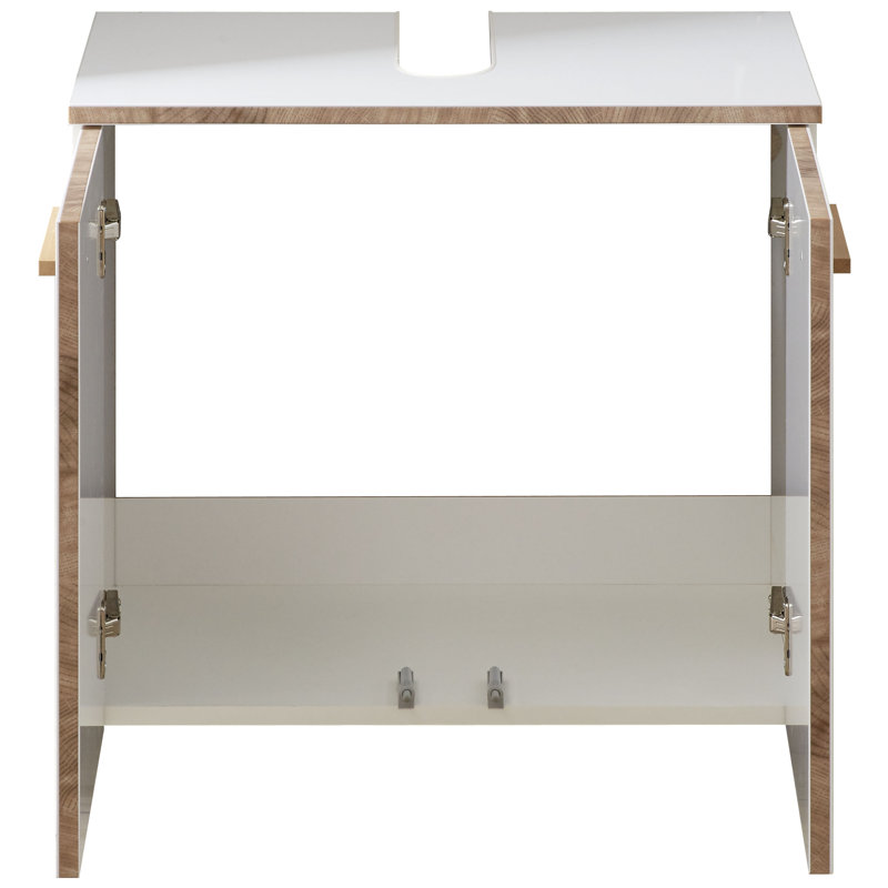 Quickset 931 60cm Wall Mounted Single Bathroom Vanity Base
