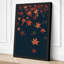 Falling Autumn Leaves Botanical - Wrapped Canvas-819348673-819348675