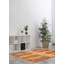 Tapis unique en laine noué à la main brun / beige nouvel âge 4 pi x 5 pi 9 po Ayasha