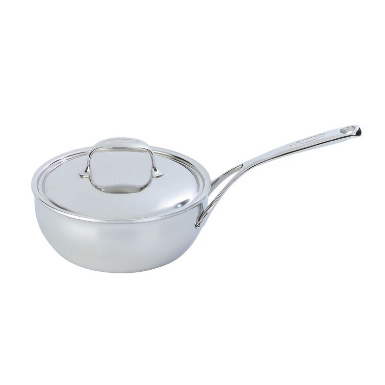 Demeyere Atlantis Stainless Steel Saucier with Lid