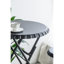 Table d'appoint 57,5 x 23,6 x 39,8 po, 57,5 x 23,6 x 39,8 po, objet décoratif en fer de style industriel