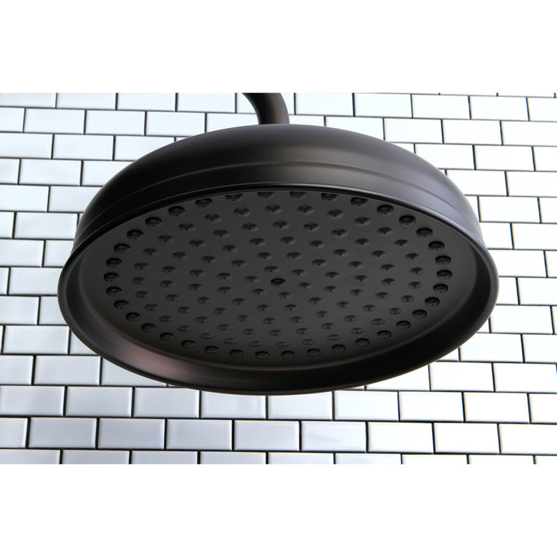 Victorian Rain Adjustable Shower Head, Oil Rubbed Bronze