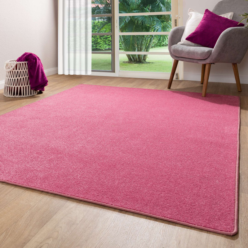 Vipin Solid Colour Area Rug, Square 140 x 140cm