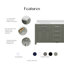 Ensemble de meuble-lavabo double 72 po Minnetrista-70104583-88070324