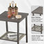 Ensemble de mobilier d'extérieur pivotant en osier-124920048