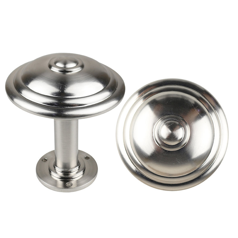 Dijoun 3.5'' Curtain Holdback, Brushed Steel