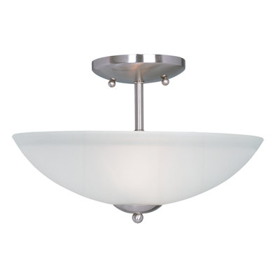 Ashunta Glass Semi Flush Mount
