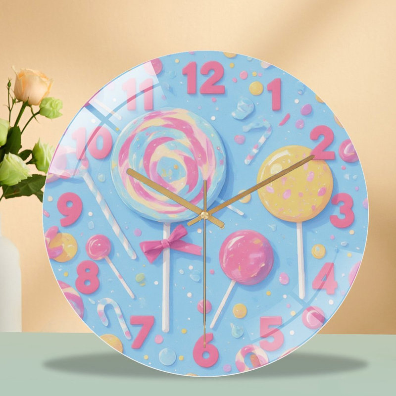Horloge murale 12 po Lollipop