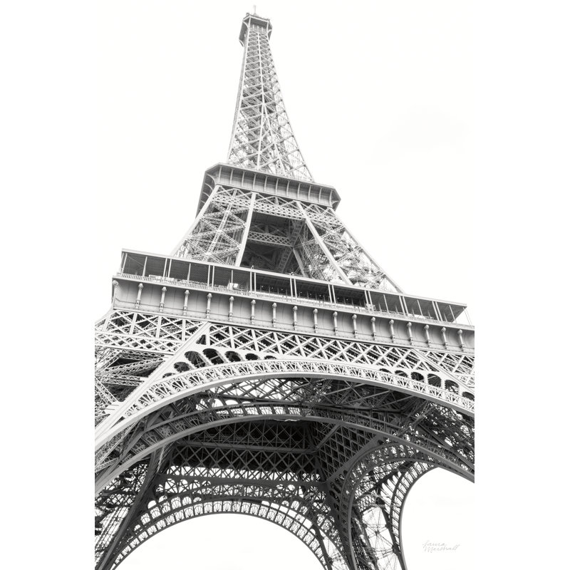 Eiffel Up Close by Laura Marshall - Wrapped Canvas Print, 30cm H x 20cm W
