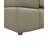 Large Arm Leather Match Upholstery Modular Sectional
