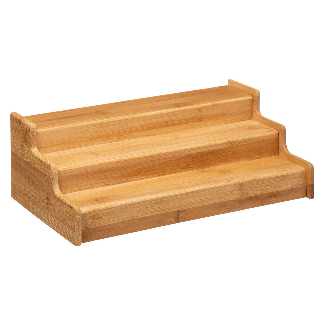 Extendable Bamboo Free-Standing Spice Rack