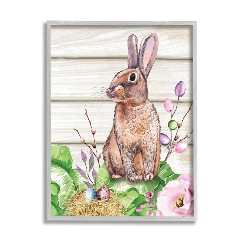 Art de giclée encadrée par Spring Art, H 14 po x l 11 po x P 1,5 po, Estampe numérique Farmhouse
