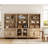 Scarlett Bookcase With Drawers And Cabinets, Tall Book Case With Open Book Shelfs, Large Wood Bookcases Farmhouse Bookshelves For Living Room Bedroom Home Office Kitchen, 72''-298352883